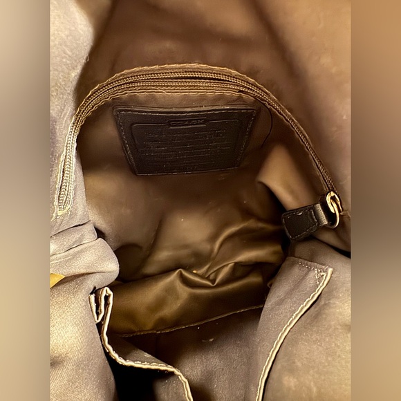 Coach Signature Vintage Chain bag F19820. Rare purple crossbody. - Picture 11 of 11